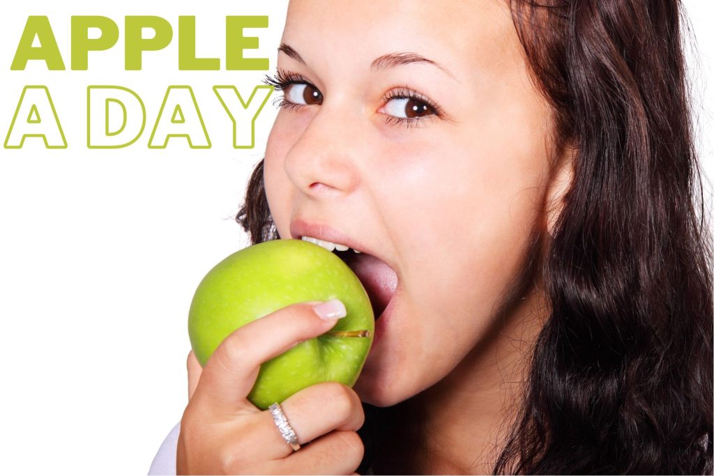 Healthy snacks for children, An apple a day!